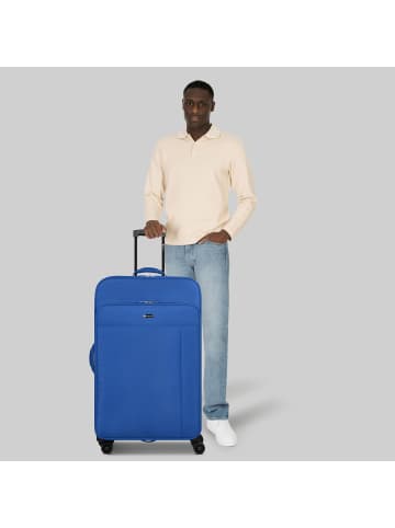 Check.In Sevilla 2.0 4 Rollen Trolley 80 cm in blue