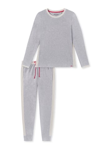 Schiesser Pyjama Casual Nightwear in Grau
