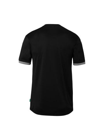 uhlsport  Trainings-T-Shirt Equipe 29 in schwarz/weiß/steingrau