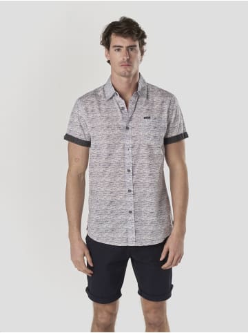 KOROSHI Casual poplin Ã¼berall sommer in blau