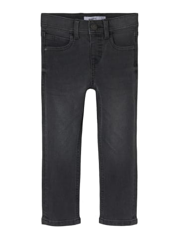 name it Jeans in Dark Grey Denim