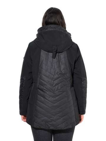 Ulla Popken Parka in schwarz