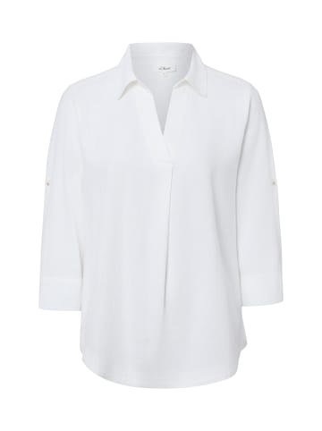 s.Oliver Bluse in weiß