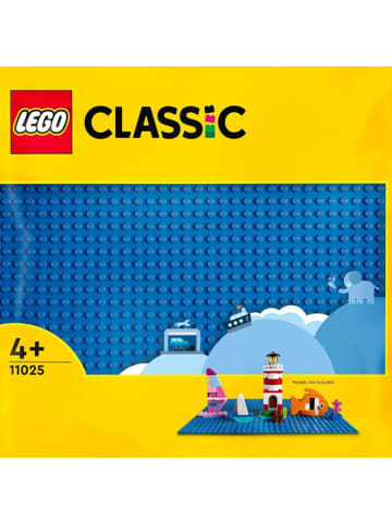 LEGO Classic Blaue Bauplatte in blau ab 4 Jahre