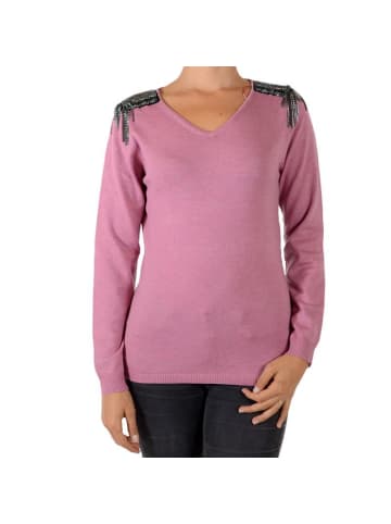 Pascal Morabito Pullover Mit Geschenkbox Rose