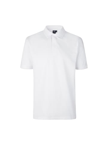 PRO Wear by ID Polo Shirt druckknopf in Weiss