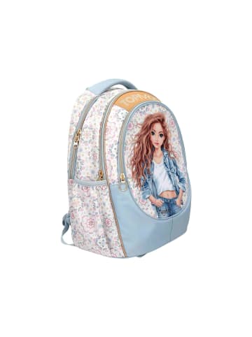 Depesche Schulrucksack FESTIVAL FUN TOPModel in 25 x 34 x 43 cm in hellblau
