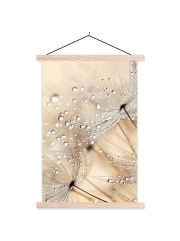 MuchoWow Poster mit Leiste Tropfen  (BxH)