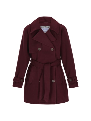 DreiMaster Vintage Coat in burgundy