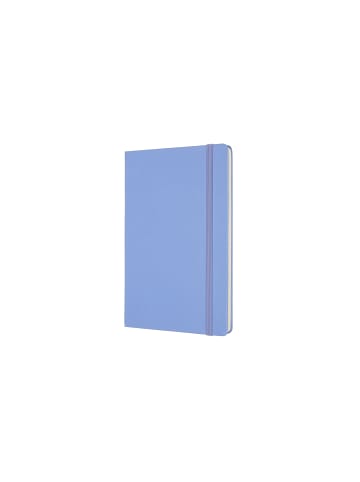 Moleskine Notizbuch mit festem Einband, 70g-Papier Liniert "Classic" in Hortensien Blau