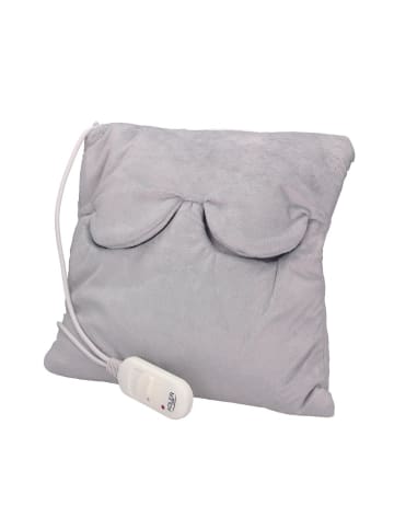 Adler Europe Adler AD 7403 Elektrisches Heizkissen 38 x 38 cm mit 2 Temperaturstufen - Grau in Grau