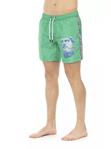 Bikkembergs Grün Polyester Herren Bade Kurz