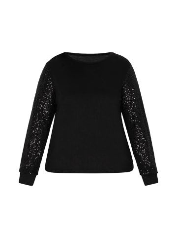 NAEMI Damen Plus Size Blouse in Black