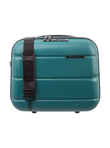 Franky Beautycase in transformative teal