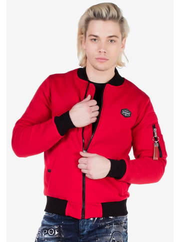 Cipo & Baxx Collegejacke in Red