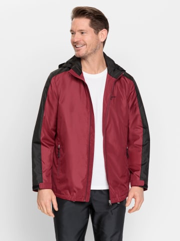 WITT WEIDEN Funktionsjacke in dunkelrot-schwarz