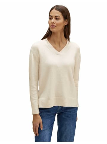 Street One V-Kragen Pullover für Damen in uni