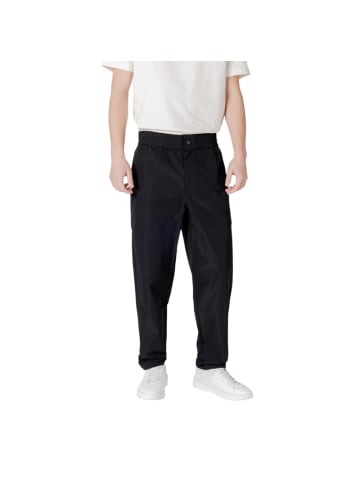 CALVIN KLEIN JEANS Schwarz Polyester Freizeithose