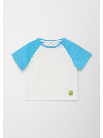 s.Oliver T-Shirt kurzarm in Creme