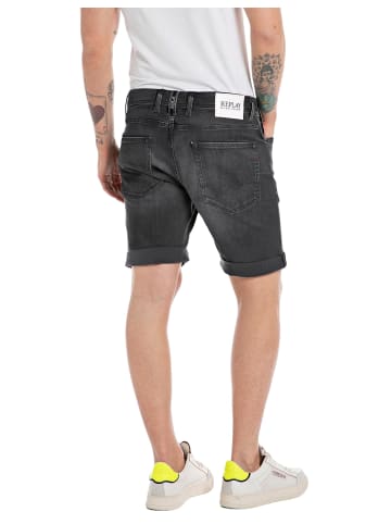 Replay Short RBJ.981 SHORT tapered in Schwarz