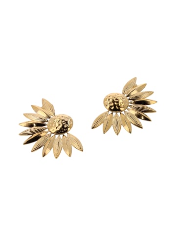 IZIA Women Stud Earrings in Gold