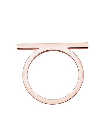 Elli Ring 925 Sterling Silber Geo in Rosegold