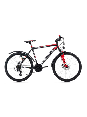 KS CYCLING Mountainbike Hardtail 26'' Xtinct in schwarz-rot