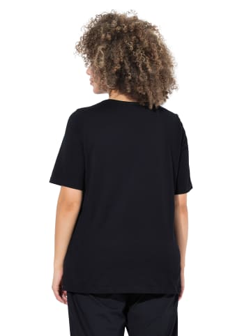 Ulla Popken Shirt in schwarz