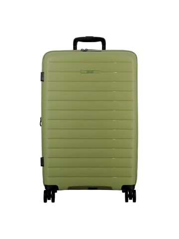 Jump Striper 4 Rollen Trolley 68 cm mit Dehnfalte in light green