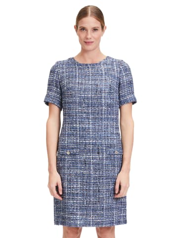 CARTOON Casual-Kleid mit Struktur in Dunkelblau/Blau