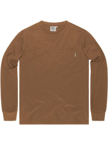 Vintage Industries Longsleeve in Braun