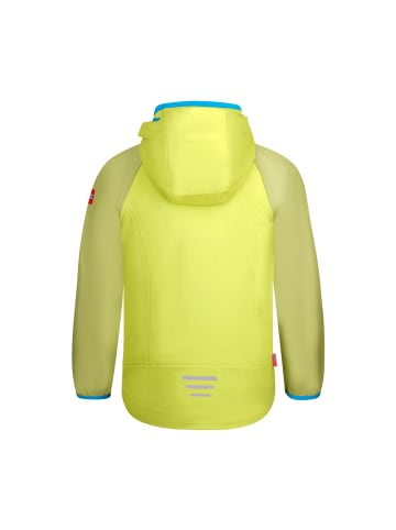 Trollkids Softshell Jacke Zip Off "Rondane" in Hellgrün/Kiwigrün