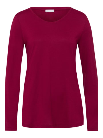 Hanro Longsleeve Sleep & Lounge in Burgund