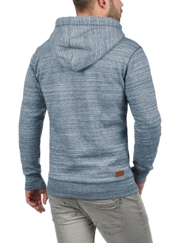 !SOLID Kapuzensweatjacke in blau