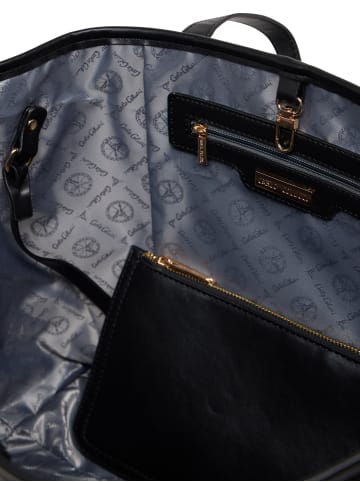 Carlo Colucci Shopper Dobloni in Schwarz