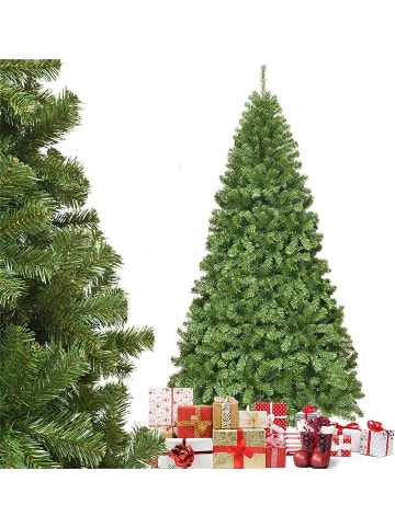 COSTWAY Künstlicher Weihnachtsbaum in Grün