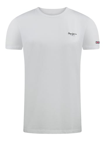 Pepe Jeans T-Shirt ORIGINAL BASIC 3 in Weiß