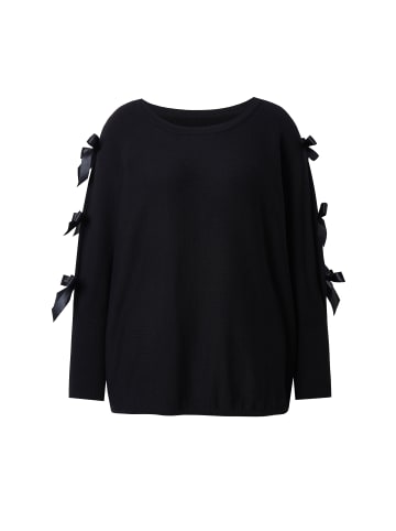 MIAMODA Pullover in schwarz