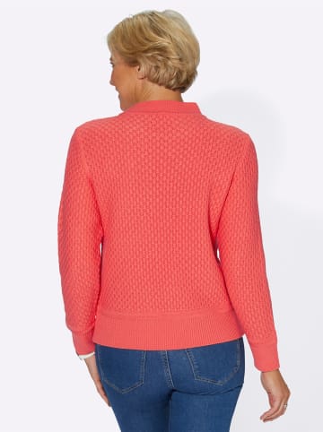 WITT WEIDEN Stehkragenpullover in koralle