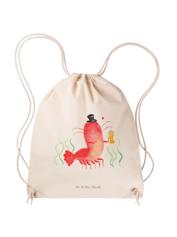 Mr. & Mrs. Panda Gymtasche Hummer Weizen ohne Spruch in Creme