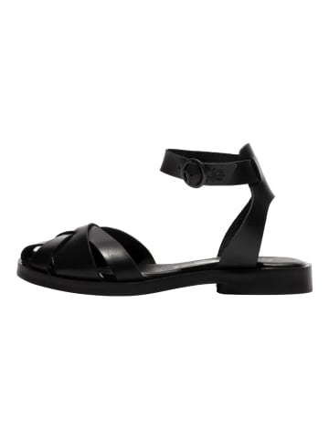 Fly London Sandalen in Schwarz/Schwarz