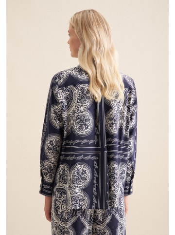 Seidensticker Hemdbluse Regular in Dunkelblau