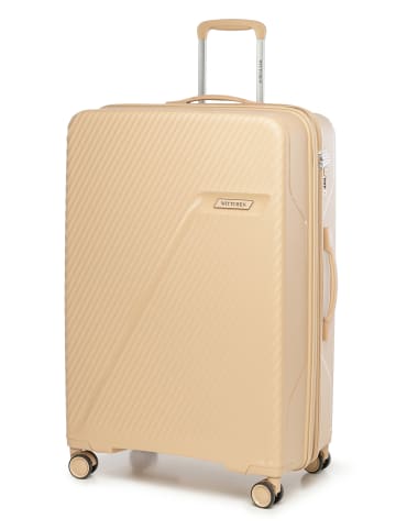 Wittchen LARGE SUITCASE FROM POLYPROPYLENE in Beige