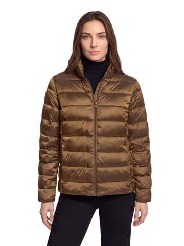 Betty Barclay Daunen-Steppjacke mit Stehkragen in Braun