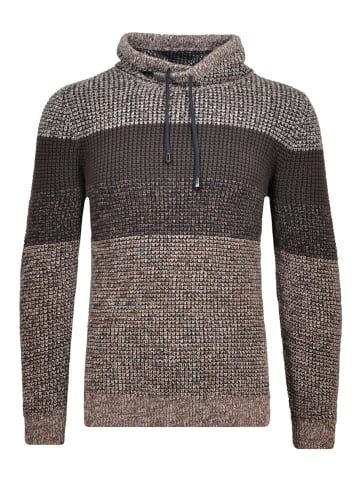 Ragman V-Ausschnitt Pullover in braun