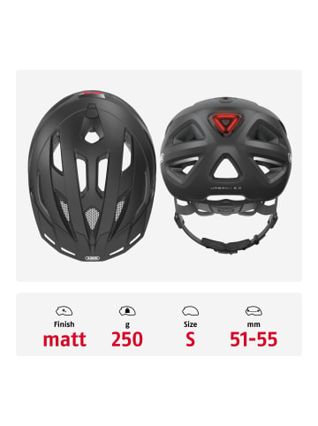 ABUS Fahrradhelm Urban-I 3.0 in velvet black