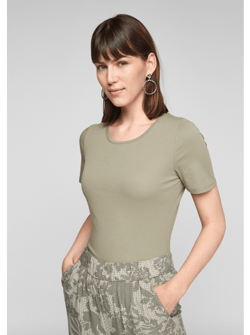 s.Oliver T-Shirt kurzarm in Olive