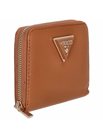 Guess Meridian - Geldbörse S 3cc 11 cm in cognac