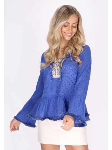 IZIA Damen Bluse in Königsblau