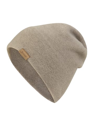 Sterntaler Beanie Umschlag in braun mel.